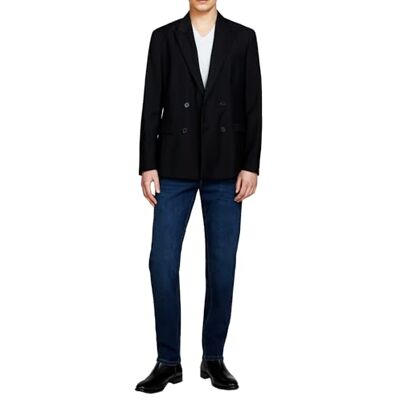 Sisley Byxor, Mörkblå denim 902 Sisley Byxor, Mörkblå denim 902