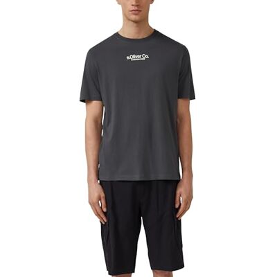 s.Oliver T-shirt med logotyp tryck, 95d1, XXL s.Oliver T-shirt med logotyp tryck, 95d1, XXL