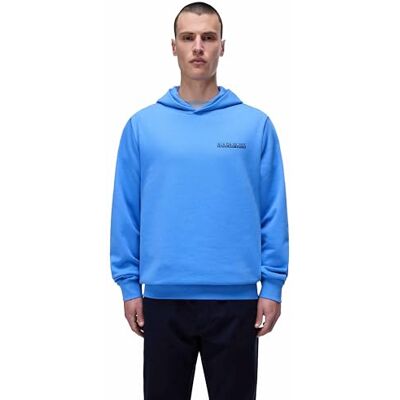 Napapijri Benar Blå Huvtröja, Ultramarine B2v, XXL Napapijri Benar Blå Huvtröja, Ultramarine B2v, XXL