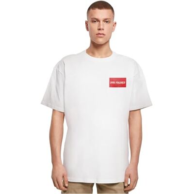 MERCHCODE T-shirt för män 100% bomull vit L, Vit, L MERCHCODE T-shirt för män 100% bomull vit L, Vit, L