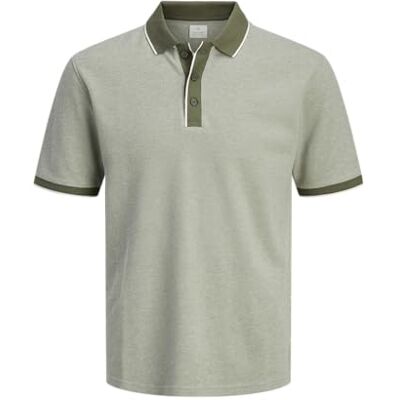 JACK & JONES Jprcclogan Ss Polo, dried sage, L JACK & JONES Jprcclogan Ss Polo, dried sage, L