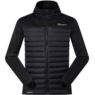 Berghaus Herr Vaskye Hybrid Jacka med huva, Jet Black, L Berghaus Herr Vaskye Hybrid Jacka med huva, Jet Black, L
