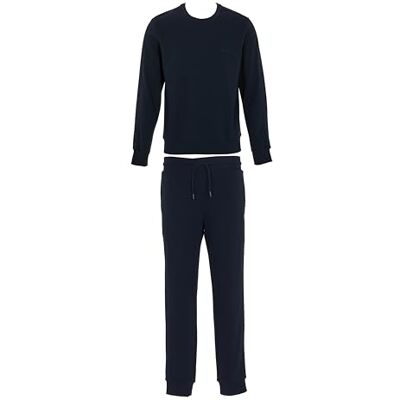 Giorgio Armani MAN'S BASIC Frotté LOUNGEWEAR TRACKSUIT BLÅ S, BLÅ, S Giorgio Armani MAN'S BASIC Frotté LOUNGEWEAR TRACKSUIT BLÅ S, BLÅ, S