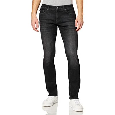7 For All Mankind herr jeans, svart, 33W 7 For All Mankind herr jeans, svart, 33W
