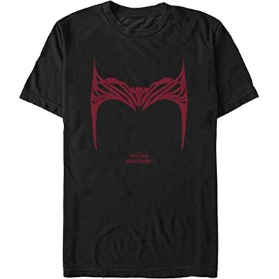 Marvel Unisex Doctor String in The Multiverse Of Madness Wanda hjälm ekologisk kortärmad T-shirt, svart, S Marvel Unisex Doctor String in The Multiverse Of Madness Wanda hjälm ekologisk kortärmad T-shirt, svart, S