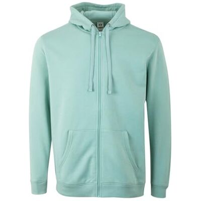 Mukua SF270U unisex huvtröja med dragkedja och huva, Sage, storlek M, Sage, M Mukua SF270U unisex huvtröja med dragkedja och huva, Sage, storlek M, Sage, M