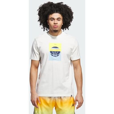 adidas För Män Another Bucket Graphic T-Shirt, off white, XL adidas För Män Another Bucket Graphic T-Shirt, off white, XL