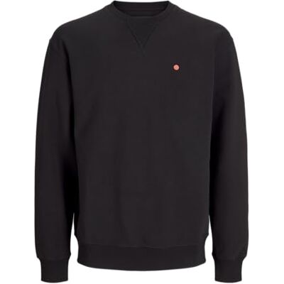 R.d.d. royal denim division R.d. Royal denim division Rddscott crew neck sweat L/S Noos, svart, XL R.d.d. royal denim division R.d. Royal denim division Rddscott crew neck sweat L/S Noos, svart, XL