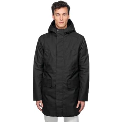 Geox Man M CLINTFORD JACKETS SVART 46_IT, svart, 46 Geox Man M CLINTFORD JACKETS SVART 46_IT, svart, 46