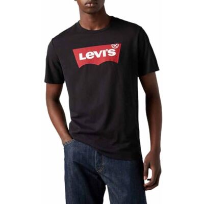 Levi's Graphic Set-In Neck T-Shirt herr, Black, L Levi's Graphic Set-In Neck T-Shirt herr, Black, L