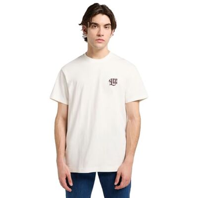 Lee Relaxed Graphic Tee, ecru ecru iii, M Lee Relaxed Graphic Tee, ecru ecru iii, M