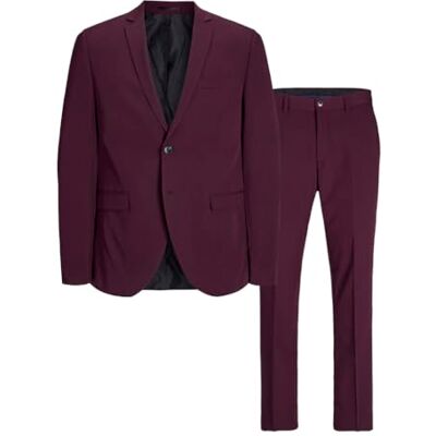JACK&JONES PLUS JPRFRANCO Suit NOOS PLS, Vingårdsvin, 70 JACK&JONES PLUS JPRFRANCO Suit NOOS PLS, Vingårdsvin, 70