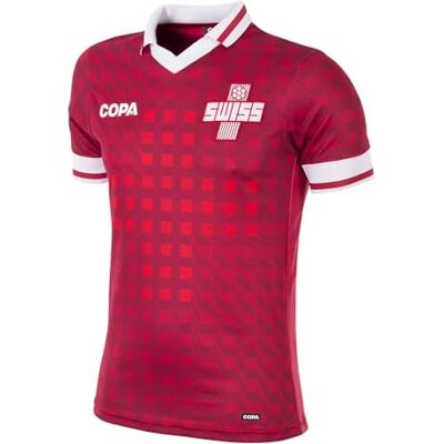 COPA herr Schweiz fotboll skjorta krage t-shirt COPA herr Schweiz fotboll skjorta krage t-shirt