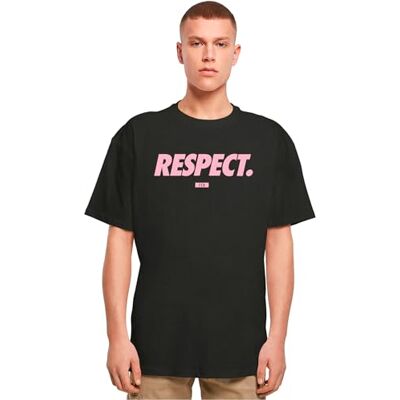 Upscale Herr T-Shirt Fotball's Coming Home Respect Oversize Tee Print T-shirt för män, överdimensionerad passform, streetwear, svart, L Upscale Herr T-Shirt Fotball's Coming Home Respect Oversize Tee Print T-shirt för män, överdimensionerad passform, streetwear, svart, L