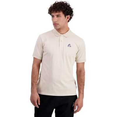 Le Coq Sportif ESS Tee SS N°1 M, Beige färg, L Le Coq Sportif ESS Tee SS N°1 M, Beige färg, L