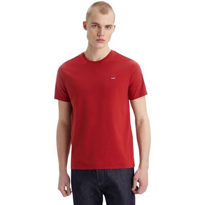 Levi's herr SS original Housemark Tee T-shirt, Rytmisk röd, XXL Levi's herr SS original Housemark Tee T-shirt, Rytmisk röd, XXL