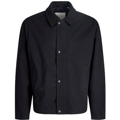 JACK & JONES Jjegraham Worker Jacka Sn, svart, XXL JACK & JONES Jjegraham Worker Jacka Sn, svart, XXL