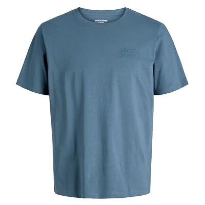 JACK & JONES Jjecorp logo Tee Ss O-Neck Noos Pls – plus size, Blå Mirage, 6XL JACK & JONES Jjecorp logo Tee Ss O-Neck Noos Pls – plus size, Blå Mirage, 6XL