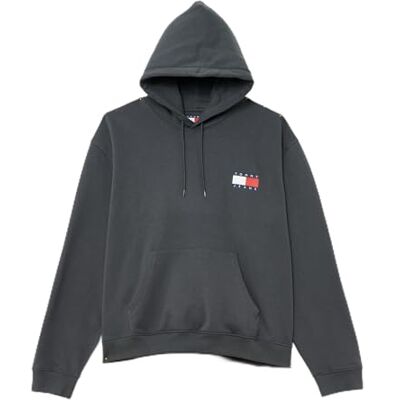 Tommy Jeans herr TJM REG ESSENTIAL FLAGGA HOOD EXT DM0DM20738 pullover huvtröja, grå (ny kol), 6XL, Grå (Nytt kol), 6XL stor Tommy Jeans herr TJM REG ESSENTIAL FLAGGA HOOD EXT DM0DM20738 pullover huvtröja, grå (ny kol), 6XL, Grå (Nytt kol), 6XL stor