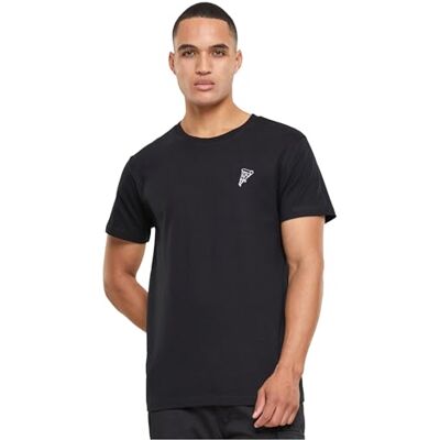 herr pizza Tee EMB L svart, svart, L herr pizza Tee EMB L svart, svart, L