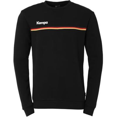 Kempa Sweatshirt Team Germany sporttröja, sweatshirt med tyskt mönster Kempa Sweatshirt Team Germany sporttröja, sweatshirt med tyskt mönster