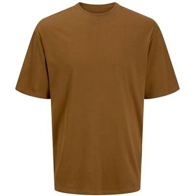 JACK & JONES Jjebradley Tee Ss Noos Pls T-shirt, Munkar rock, 3XL JACK & JONES Jjebradley Tee Ss Noos Pls T-shirt, Munkar rock, 3XL