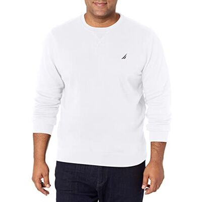 Nautica herrfleecetröja Kritvit Nautica herrfleecetröja Kritvit