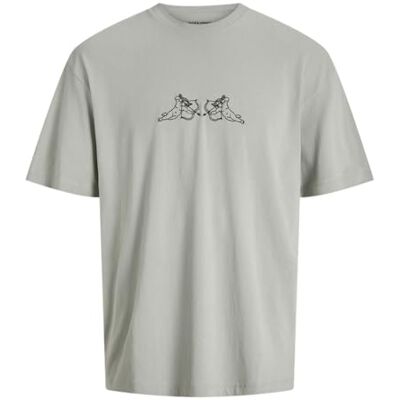 JACK & JONES Joramore Tee Ss C.N Ft Styd Aw24, Kalksten, L JACK & JONES Joramore Tee Ss C.N Ft Styd Aw24, Kalksten, L