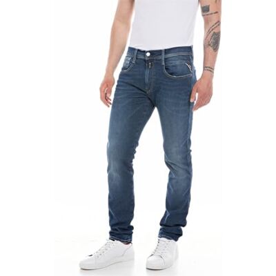 Replay herr Jeans anbass hyperflex original, 007 mörkblå, 40W / 36L Replay herr Jeans anbass hyperflex original, 007 mörkblå, 40W / 36L