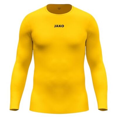 JAKO unisex långärmad skjorta funktion, gul, L JAKO unisex långärmad skjorta funktion, gul, L