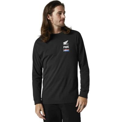 Fox Racing Herr Honda långärmad t-shirt, svart, medium Fox Racing Herr Honda långärmad t-shirt, svart, medium