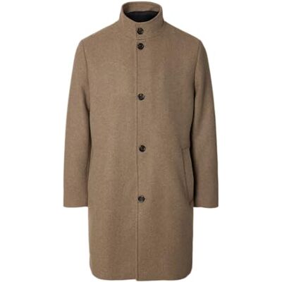 SELECTED FEMME Slhrainar Lano Coat Noos, fällor kjol, S SELECTED FEMME Slhrainar Lano Coat Noos, fällor kjol, S