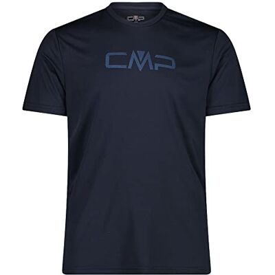 CMP T-shirt Rund hals med logotyp 39T7117P, B.blue-dammig blå, 46 CMP T-shirt Rund hals med logotyp 39T7117P, B.blue-dammig blå, 46