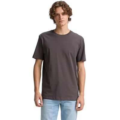 TOM TAILOR Denim T-shirt för män, 11587 – Pavement Grey, XL TOM TAILOR Denim T-shirt för män, 11587 – Pavement Grey, XL