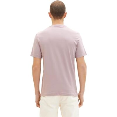 TOM TAILOR Herr T-shirt 1035549, 31508 Velvet Rose Fine Stripe, 3XL TOM TAILOR Herr T-shirt 1035549, 31508 Velvet Rose Fine Stripe, 3XL