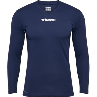 hummel , hmlBL Essential Tee L/S, marinblå, 2XL hummel , hmlBL Essential Tee L/S, marinblå, 2XL