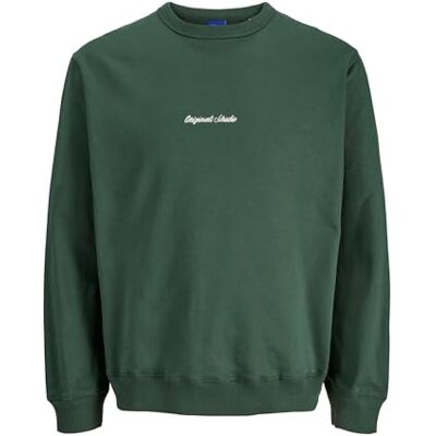 JACK & JONES Jornorrebro Emb Sweat Crew Noos, Sycamore, S JACK & JONES Jornorrebro Emb Sweat Crew Noos, Sycamore, S