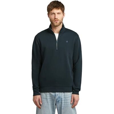 G-STAR RAW 8719965012981 Premium core halv dragkedja r sw ls, Blå (Salute D26459-c235-c742), L G-STAR RAW 8719965012981 Premium core halv dragkedja r sw ls, Blå (Salute D26459-c235-c742), L