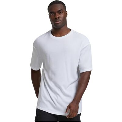 Urban Classics T-shirt för män, Vit, XXL Urban Classics T-shirt för män, Vit, XXL
