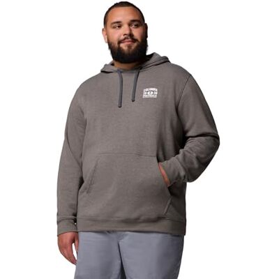 Columbia Trek grafisk huvtröja för män, träkol ljung/utomhusbåge, 6XL-Plus Columbia Trek grafisk huvtröja för män, träkol ljung/utomhusbåge, 6XL-Plus