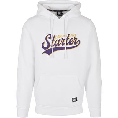 Starter Black Label Startare Swing Hoody Huvtröja, Vit, L Starter Black Label Startare Swing Hoody Huvtröja, Vit, L