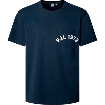 Pepe Jeans herr Maverick ficka t-shirt t-shirt, blå (Dulwich Blue), S, Blå (Dulwich blå), S Pepe Jeans herr Maverick ficka t-shirt t-shirt, blå (Dulwich Blue), S, Blå (Dulwich blå), S