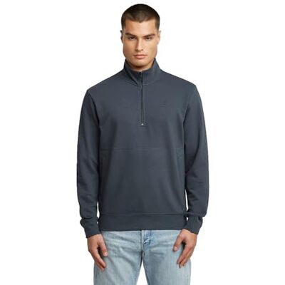 G-STAR 8719965012981 Nifous Half Zip SW Tröja, Blå (India Ink D26305-d566-h392), M Herr, Blå (India Ink D26305-d566-h392), M G-STAR 8719965012981 Nifous Half Zip SW Tröja, Blå (India Ink D26305-d566-h392), M Herr, Blå (India Ink D26305-d566-h392), M