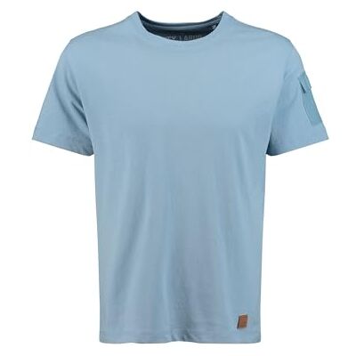 KEY LARGO KEYLARGO Herr T-shirt MT KLCOVER rund lös, Havsblå (1227), S KEY LARGO KEYLARGO Herr T-shirt MT KLCOVER rund lös, Havsblå (1227), S
