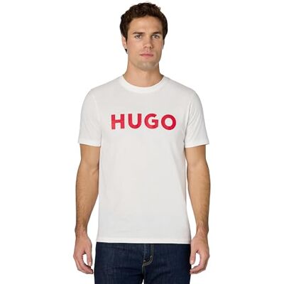 HUGO Boss herr Kortärmad T-shirt med tryckt logotyp T-tröja HUGO Boss herr Kortärmad T-shirt med tryckt logotyp T-tröja