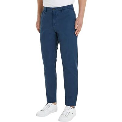 Tommy Hilfiger herr Vävda byxor Chino Chelsea Gabardine Gmd, Egeiska havet, 28W / 34L Tommy Hilfiger herr Vävda byxor Chino Chelsea Gabardine Gmd, Egeiska havet, 28W / 34L