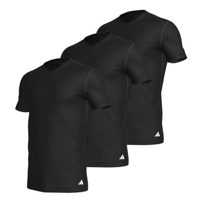 adidas herr Herren Unterwäsche V Neck Shirt (3pk) Active Core Cotton Undertröja adidas herr Herren Unterwäsche V Neck Shirt (3pk) Active Core Cotton Undertröja