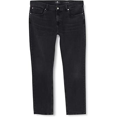 7 For All Mankind Herr slimmy Upfront jeans, svart, normal 7 For All Mankind Herr slimmy Upfront jeans, svart, normal