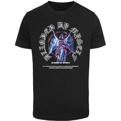 Tee herr t-shirt blinded av myself, tryckt t-shirt för män, grafisk t-shirt, streetwear, svart, XL Tee herr t-shirt blinded av myself, tryckt t-shirt för män, grafisk t-shirt, streetwear, svart, XL