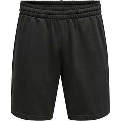 Only & Sons ONSDAVID Shorts Sweat, svart, XXL Only & Sons ONSDAVID Shorts Sweat, svart, XXL